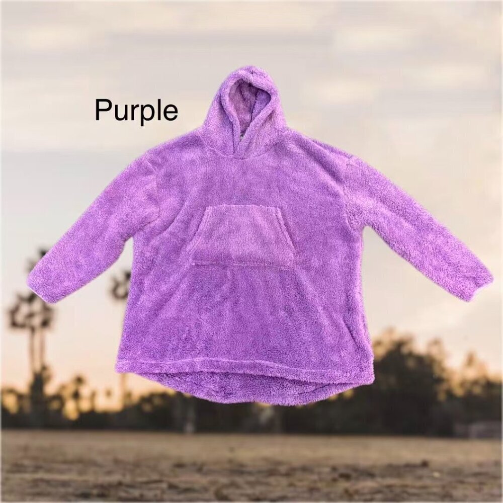 Oversized Wearable Blanket Hoodie for Kid Women Men Avacado camo snuggie NWT